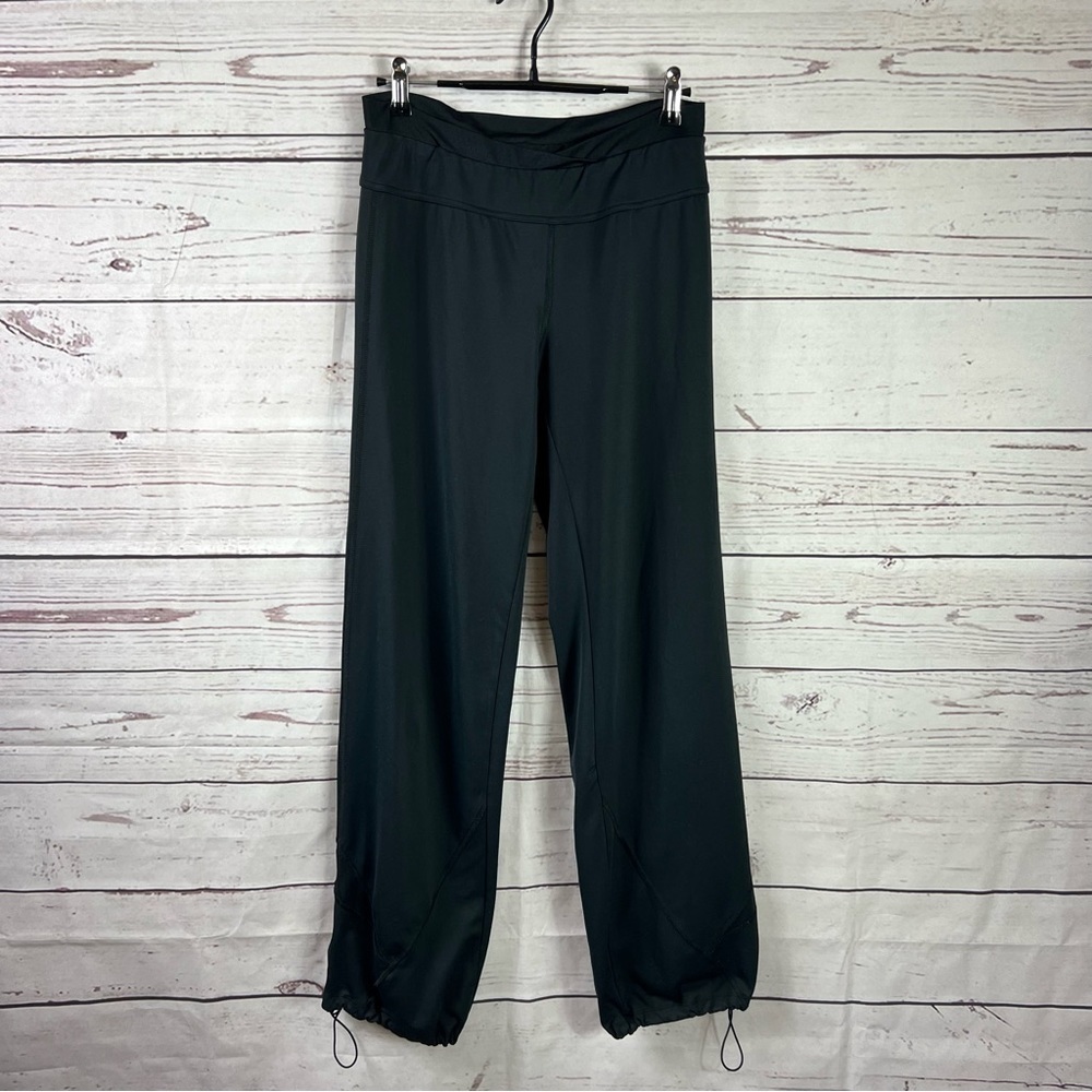 CHAMPION vintage V-waist wide adjustable leg workout performance ants Sz S